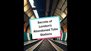 Secrets of Londons Abandoned Tube Stations [upl. by Natassia707]