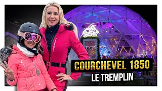 Best restaurants of Courchevel 1850 Le Tremplin [upl. by Selrahc]