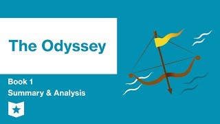 The Odyssey by Homer  Book 1 Summary and Analysis [upl. by Rawde]