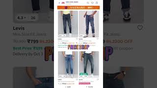 Levis Jeans  Levis Men Jeans  Men Levis Jeans myntrahaul myntra mensfashion onlineshopping [upl. by Haduhey]