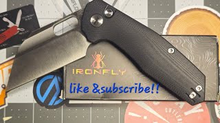 Unboxing kunwu budget brand iron fly yolo first thoughts and impressions knifenut edc [upl. by Ffirahs]