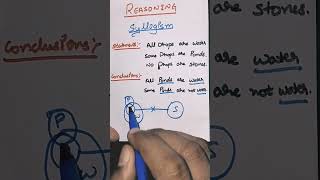 Syllogism Reasoning Telugu Easy method Simple tips and tricks Reasoning by jaffar [upl. by Rodama]