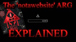 The SECRET Book of Bill ARG Explained the notawebsitecom Mystery [upl. by Chace]