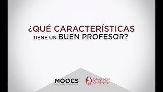 ¿Qué características tiene un buen profesor  Reflexiones Compromiso de Educar [upl. by Eniowtna]