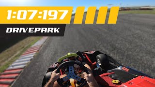 Go Kart  Drivepark  A fast laptime [upl. by Annig168]