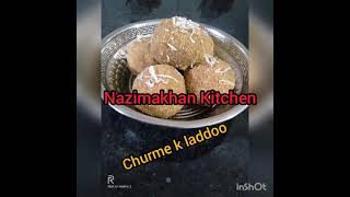 Churme k laddoo recipe by Nazimakhan  Maa k hath ka swad [upl. by Eilrak]