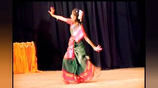 Aigiri Nandini  My Childhood dance  Durga puja dance  Bharatanatyam  Annual day in 2000 [upl. by Adnirak213]