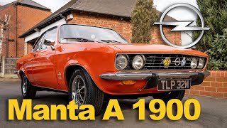 1973 Opel Manta A 1900 [upl. by Olifoet598]