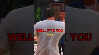 Trevor Gets Mad at Franklin 😂 gta gta5 gtav [upl. by Emoreg]