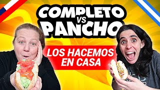 COMPLETOS CHILENOS VS PANCHOS ARGENTINOS 🌭  Cómo NACIÓ el COMPLETO en CHILE [upl. by Giorgio]