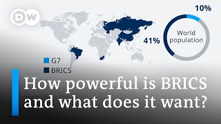 BRICS Emerging counterweight in a multipolar world  DW Analysis [upl. by Htiduj]