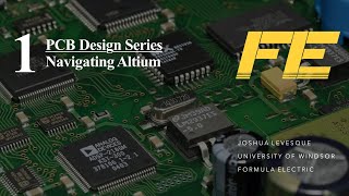 PCB Design Series  Navigating Altium [upl. by Annoved]