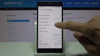 Cómo activar opciones de desarrollador en Huawei Honor 8  Modo Desarrollador [upl. by Etteneg]