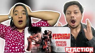 Yudhra Trailer Reaction  Siddhant Chaturvedi Raghav Juyal  Review by Rey amp Anisha [upl. by Anivla]