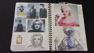 Example book GCSE Art and Design level 7 [upl. by Aicetal]