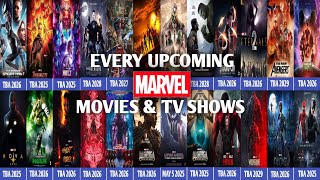 EVERY UPCOMING MARVEL CONFIRMED AND UNCONFIRMED MOVIES amp TV SHOWS IN 20242030 [upl. by Aromas268]