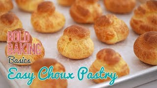 Easy Choux Pastry Recipe [upl. by Maria]