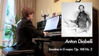 Sonatina by Anton Diabelli Max 10 years [upl. by Jeri687]