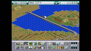 Sim City 2000 Gameplay SNES [upl. by Ri]