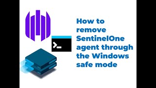 How to remove SentinelOne agent through the Windows safe mode [upl. by Sheela]