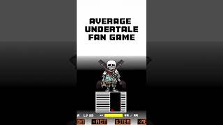 Average sans fangame☠️ shorts undertale sans [upl. by Eimot]