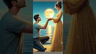 viral  short  chand taro me najar aye chehra tera 💫✨💕 love song 💝💕 [upl. by Zohara]