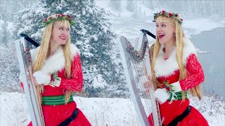 Winterberry Waltz  Harp Twins original Christmas song [upl. by Novled]