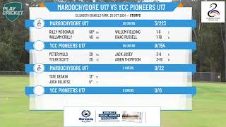 MAROOCHYDORE U17 v YCC Pioneers U17 [upl. by Ettenej]