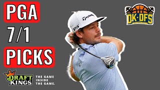 DRAFTKINGS ROCKET MORTGAGE CLASSIC ANALYSIS  DAILY FANTASY GOLF PICKS [upl. by Ardnaxila105]