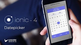 Ionic 4 datepicker  Ion Datepicker  Using Ionic Framework Datepicker Component in IonicAngular [upl. by Lothario954]