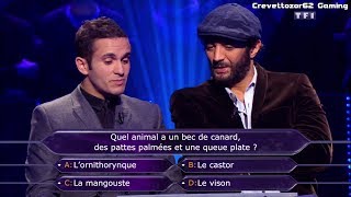 Qui Veut Gagner Des Millions  02012015  Ramzy et Malik Bentalha [upl. by Nnylhtak]