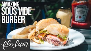 I Made My First SOUS VIDE BURGER [upl. by Enttirb]