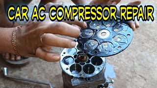 Car AC Compressor Repair [upl. by Veradi]