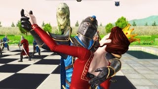 Battle Chess Game of Kings Game cờ vua hình người 3D Part 11 [upl. by Omolhs]