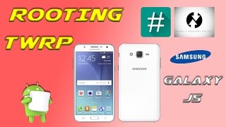 Rooting and Installing TWRP Custom Recovery Galaxy J5 2015 SM J500F Marshmallow [upl. by Lennad]