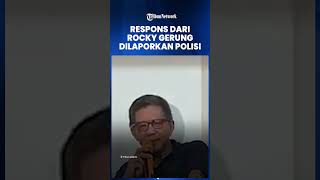 Rocky Gerung Sebut Gibran Terima Uang dari Menteri Jokowi Ini Responsnya Dilaporkan ke Polisi [upl. by Yramliw]