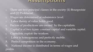 MARXIAN THEORY OF ECONOMIC DEVELOPMENT PART 1 by Dr Manjari Misra [upl. by Halpern]