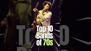 Top 10 Bands of 70s music top10 top10songs 70smusic musiconfire [upl. by Tacye]