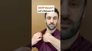 Do you experience stiffness pain or tension on one side of the neck Release Fascia neckpain [upl. by Critchfield]