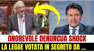 DENUNCIA SHOCK ALLA CAMERA ECCO LA LEGGE VOTATA IN SEGRETO DALLA SINISTRA CHE HA DISTRUTTO ITALIANI [upl. by Petrina]