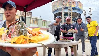 🐟 EL CEVICHE MÁS BRAVO DEL CALLAO  FRENTE AL POZO DE LOS BARRACONES  DN Ft MarkoTk [upl. by Kurland]