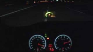 BMW M6 0 to 332 KMH on Launch Control and HeadUp Display [upl. by Atiuqal]