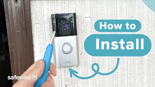 How to install the Ring Battery Doorbell Plus [upl. by Hesketh]