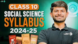 CBSE Social Science Complete Syllabus For Class 10th 202425  Digraj Singh Rajput  Next Toppers [upl. by Ycniuqed]