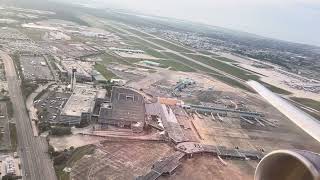 Delta Air Lines Boeing 757232 N676DL takeoff MSY [upl. by Eelak296]