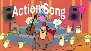 Action Verbs Song  Educational Children Song  Learning English for Kids [upl. by Nahtal]