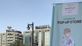 VT cosmetic Pop Up store BTS CONCERT Riyadh Saudi Arabia LIVE STREAMING [upl. by Adihsar37]