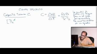 Calore specifico definizione  Videolezioni di Termodinamica Fisica1  29elode [upl. by Gordie836]