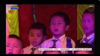 25th parents day shangrila public school jorpati singing Ayush and Aashish magar and friends 2079 [upl. by Alaric]