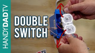 How to wire a Double Switch [upl. by Georgiana]